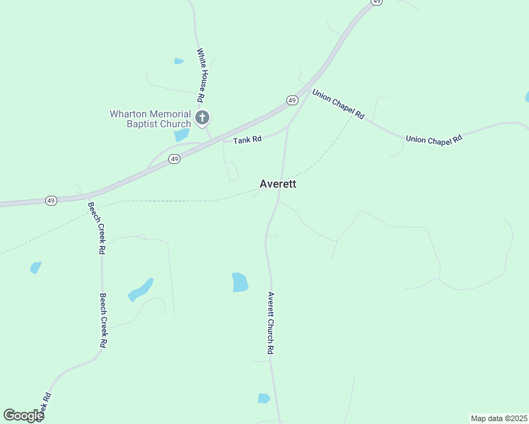 map of restaurants, bars, coffee shops, grocery stores, and more near 2433 Averett Church Road in Nelson