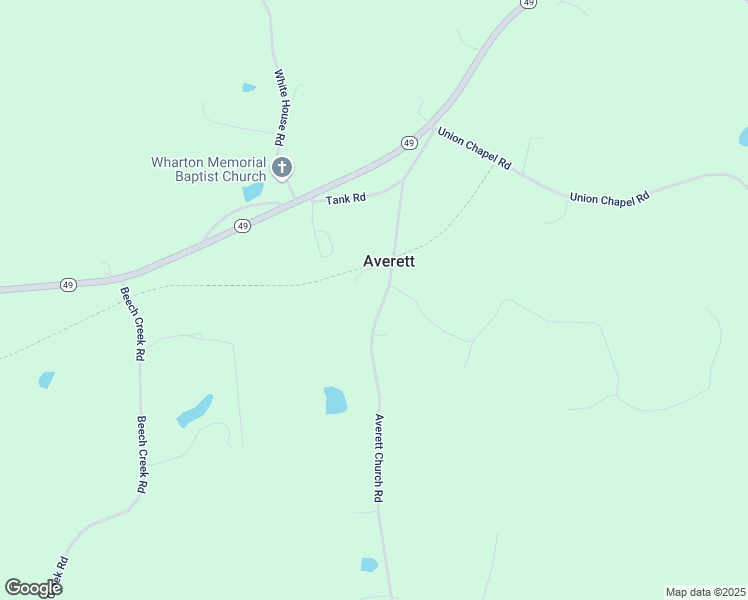 map of restaurants, bars, coffee shops, grocery stores, and more near 2433 Averett Church Road in Nelson