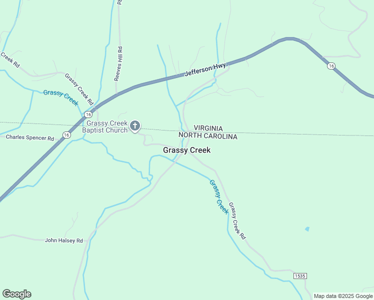 map of restaurants, bars, coffee shops, grocery stores, and more near in Grassy Creek
