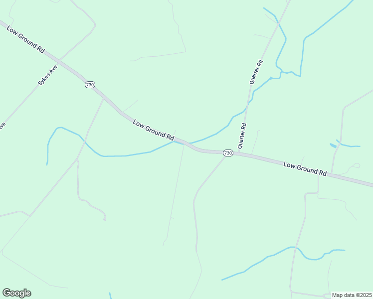 map of restaurants, bars, coffee shops, grocery stores, and more near 11300-11536 Low Ground Road in Emporia