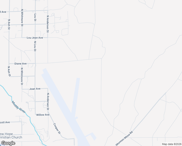 map of restaurants, bars, coffee shops, grocery stores, and more near Willow Avenue in Moapa Valley