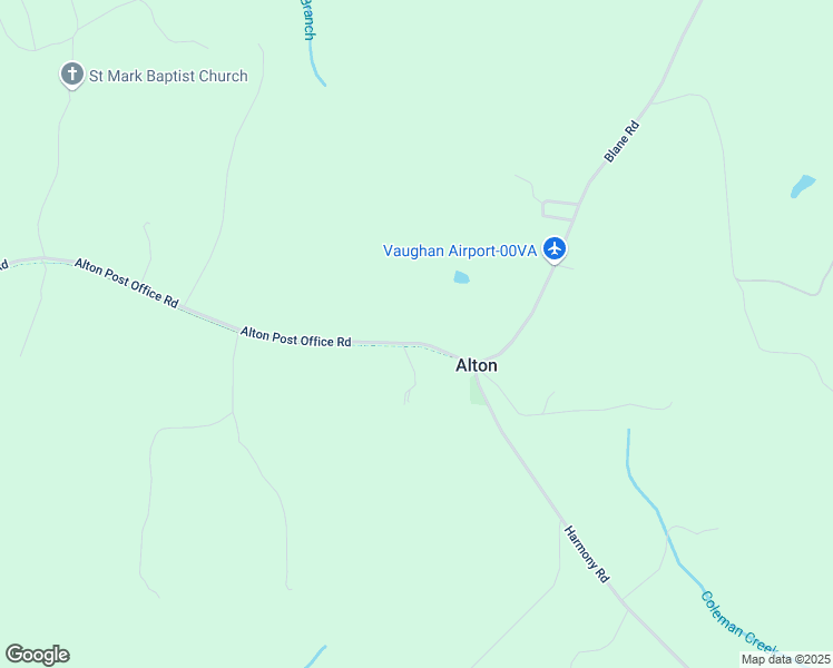 map of restaurants, bars, coffee shops, grocery stores, and more near 1034 Alton Post Office Road in Alton