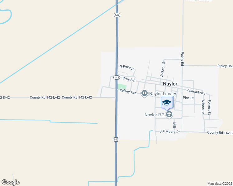 map of restaurants, bars, coffee shops, grocery stores, and more near Kelsey Avenue in Harviell