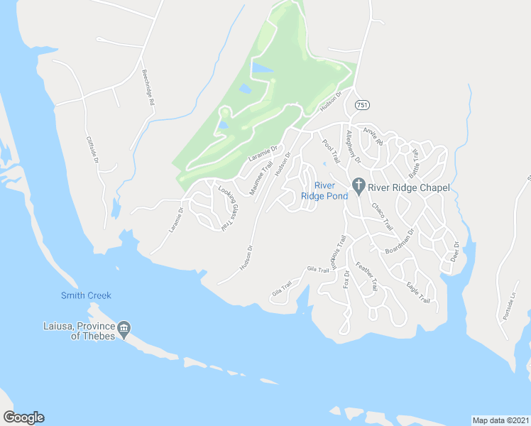 map of restaurants, bars, coffee shops, grocery stores, and more near 34 Hatchie Trail in Bracey
