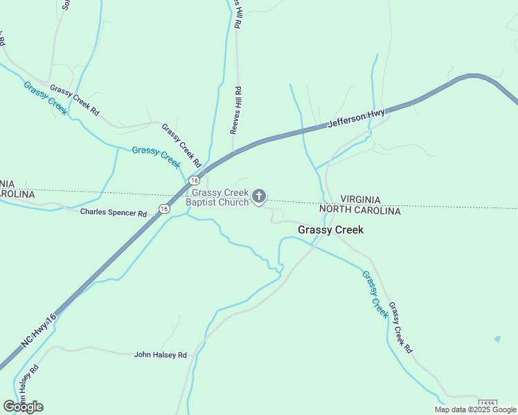 map of restaurants, bars, coffee shops, grocery stores, and more near 420 Grassy Creek Road in Grassy Creek