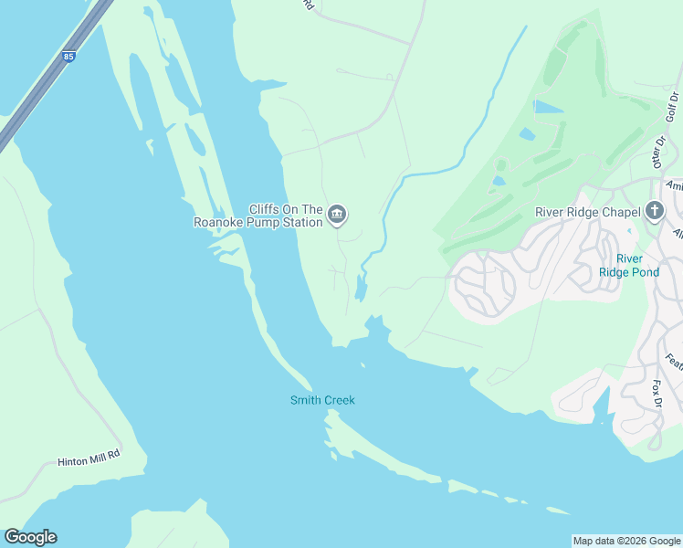 map of restaurants, bars, coffee shops, grocery stores, and more near 107 Cliffside Drive in Bracey