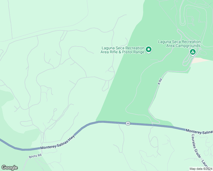 map of restaurants, bars, coffee shops, grocery stores, and more near 127 Las Brisas Drive in Monterey