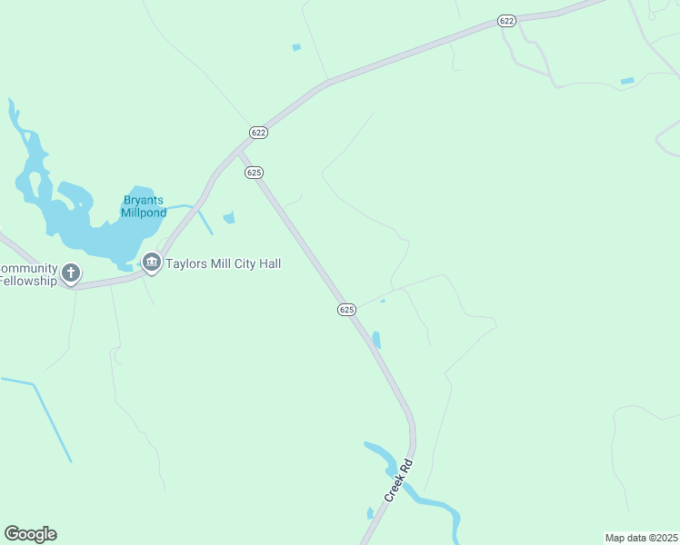 map of restaurants, bars, coffee shops, grocery stores, and more near 2343 Creek Road in Emporia