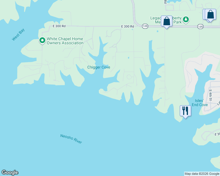 map of restaurants, bars, coffee shops, grocery stores, and more near 30401 South 562 Road in Afton