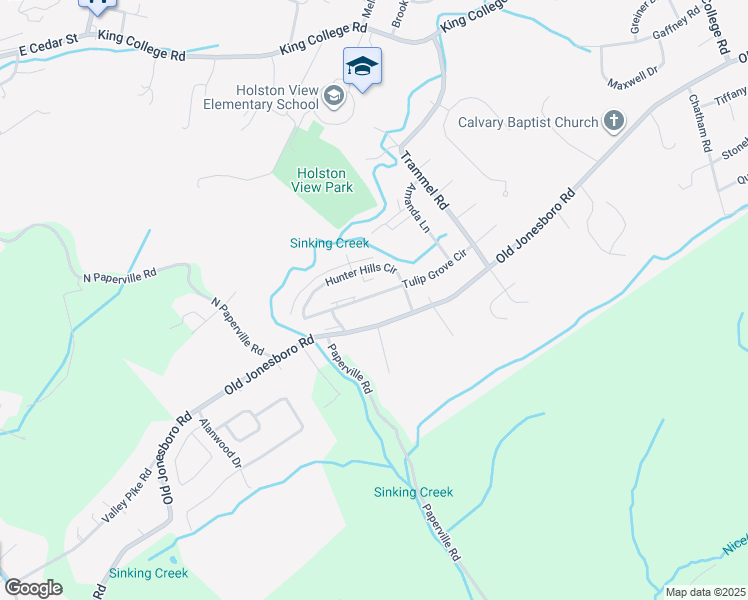 map of restaurants, bars, coffee shops, grocery stores, and more near 57 Tulip Grove Circle in Bristol