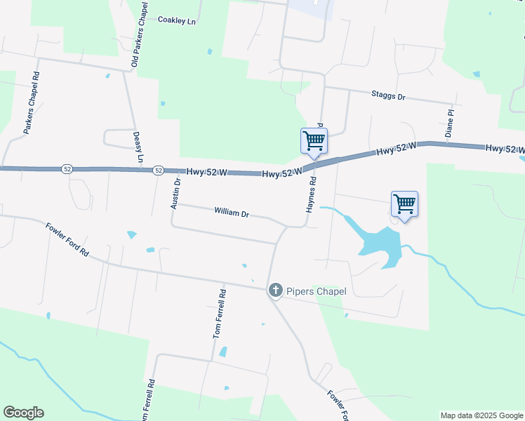 map of restaurants, bars, coffee shops, grocery stores, and more near 126 William Drive in Portland