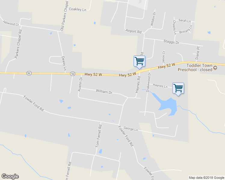 map of restaurants, bars, coffee shops, grocery stores, and more near 126 William Drive in Portland