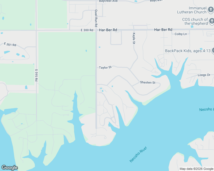 map of restaurants, bars, coffee shops, grocery stores, and more near 2111 Mill Pond Circle in Grove