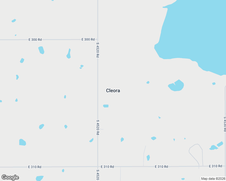 map of restaurants, bars, coffee shops, grocery stores, and more near in Cleora