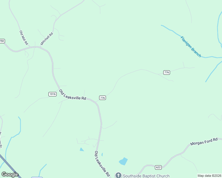 map of restaurants, bars, coffee shops, grocery stores, and more near 163 Flanigan Branch Road in Ridgeway