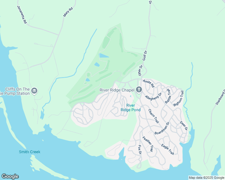 map of restaurants, bars, coffee shops, grocery stores, and more near 705 Laramie Drive in Bracey