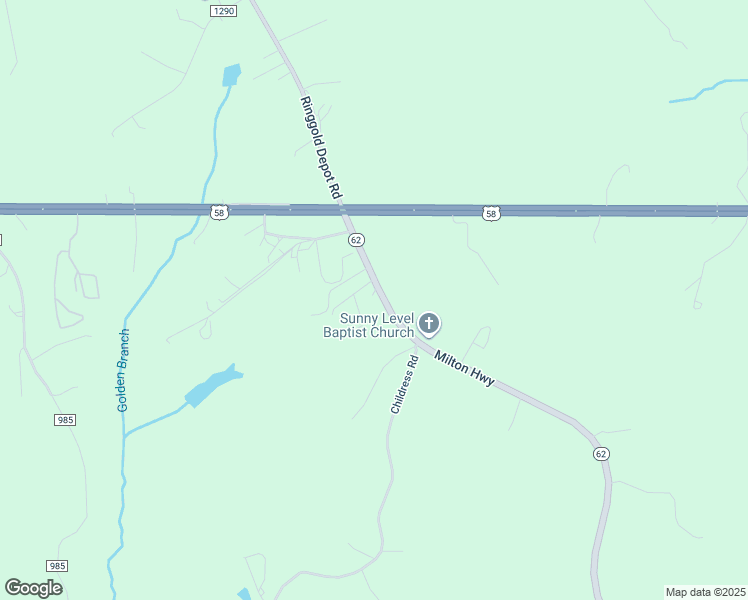 map of restaurants, bars, coffee shops, grocery stores, and more near 340 Milton Highway in Ringgold