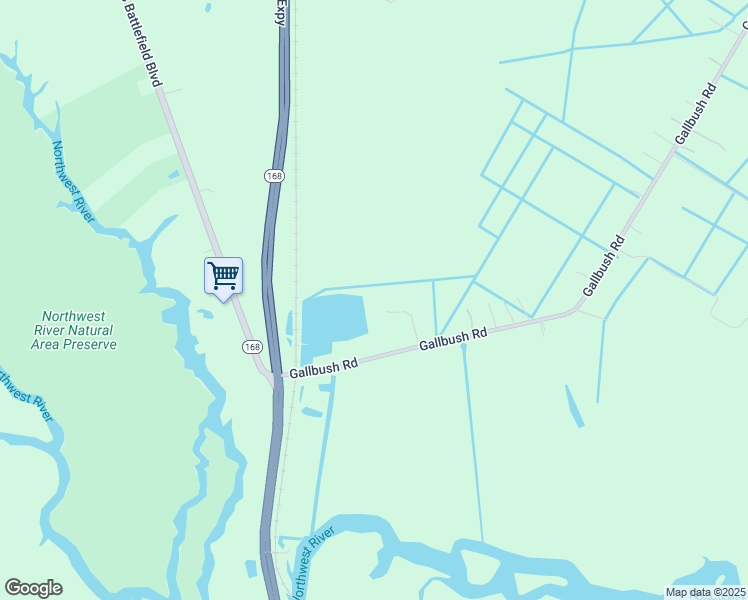 map of restaurants, bars, coffee shops, grocery stores, and more near 4000 Penny Lane in Chesapeake