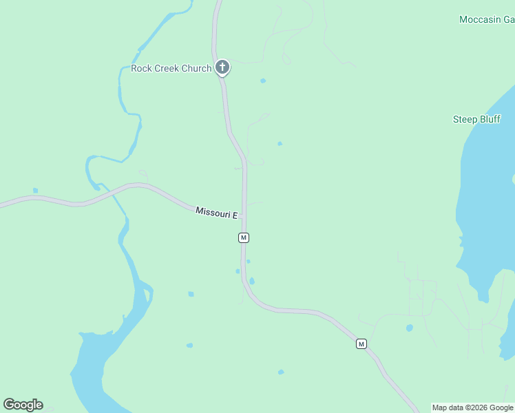 map of restaurants, bars, coffee shops, grocery stores, and more near 9412 State Highway M in Cassville