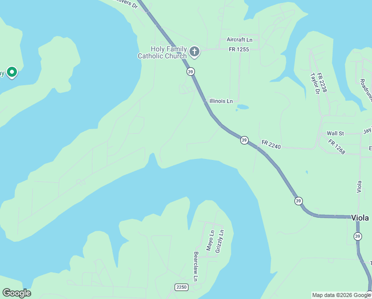 map of restaurants, bars, coffee shops, grocery stores, and more near 28775 Missouri 39 in Shell Knob