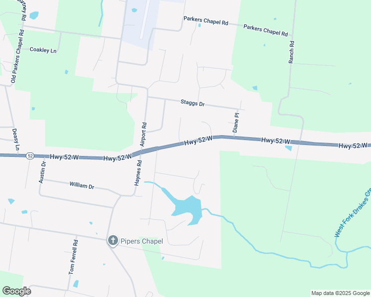 map of restaurants, bars, coffee shops, grocery stores, and more near 1101 Tennessee 52 in Portland