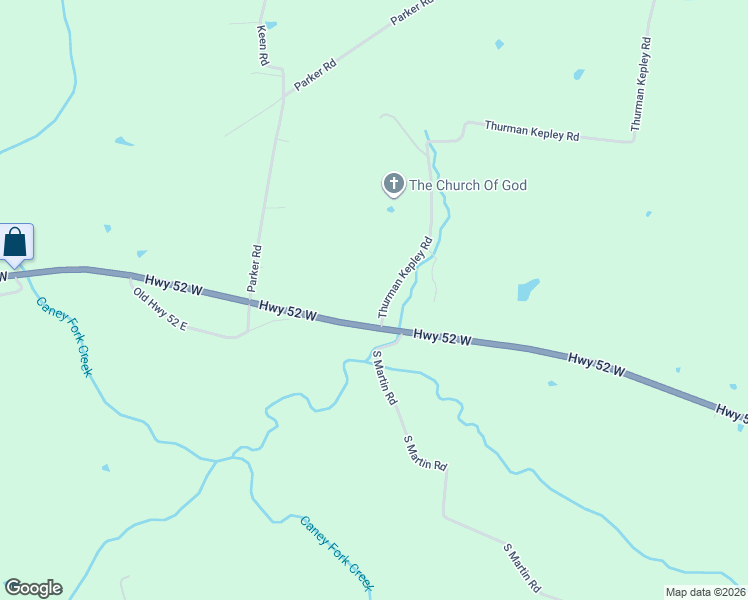 map of restaurants, bars, coffee shops, grocery stores, and more near 105A Thurman Kepley Road in Portland