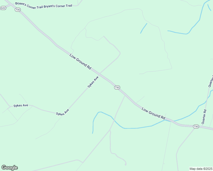 map of restaurants, bars, coffee shops, grocery stores, and more near 10679 Low Ground Road in Emporia