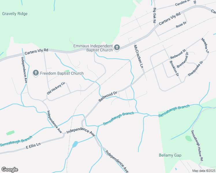 map of restaurants, bars, coffee shops, grocery stores, and more near 605 Redwood Drive in Mount Carmel