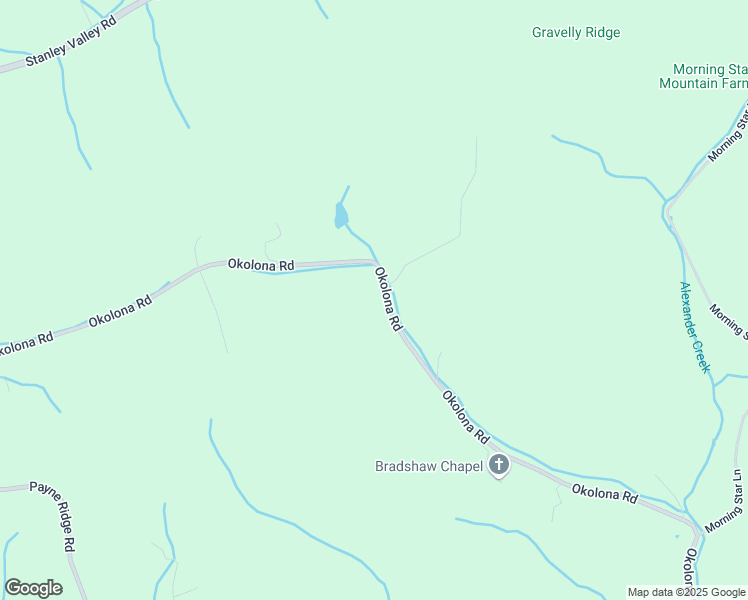 map of restaurants, bars, coffee shops, grocery stores, and more near 686 Okolona Road in Church Hill