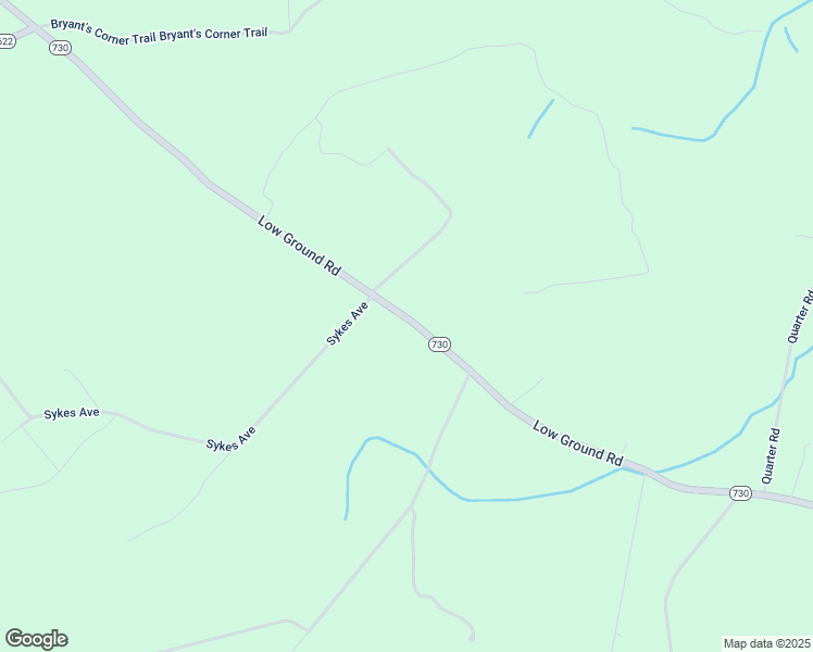 map of restaurants, bars, coffee shops, grocery stores, and more near 10679 Low Ground Road in Emporia