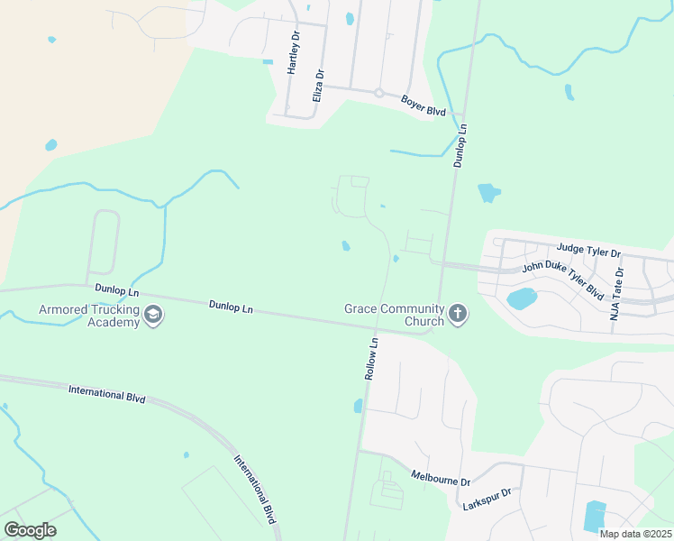 map of restaurants, bars, coffee shops, grocery stores, and more near 2924 Dunlop Lane in Clarksville