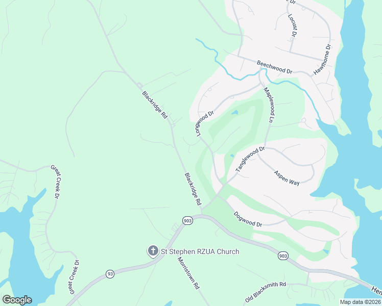 map of restaurants, bars, coffee shops, grocery stores, and more near 99 Juniper Court in Bracey