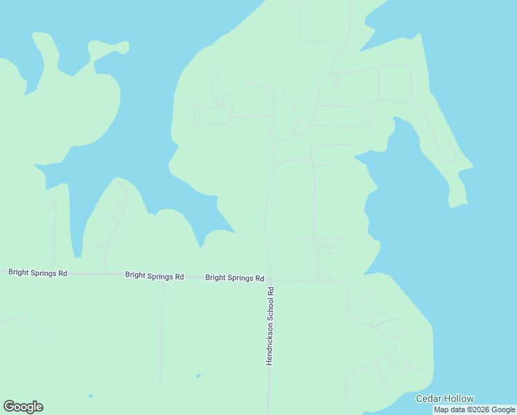 map of restaurants, bars, coffee shops, grocery stores, and more near 1879 Hendrickson School Road in Shell Knob