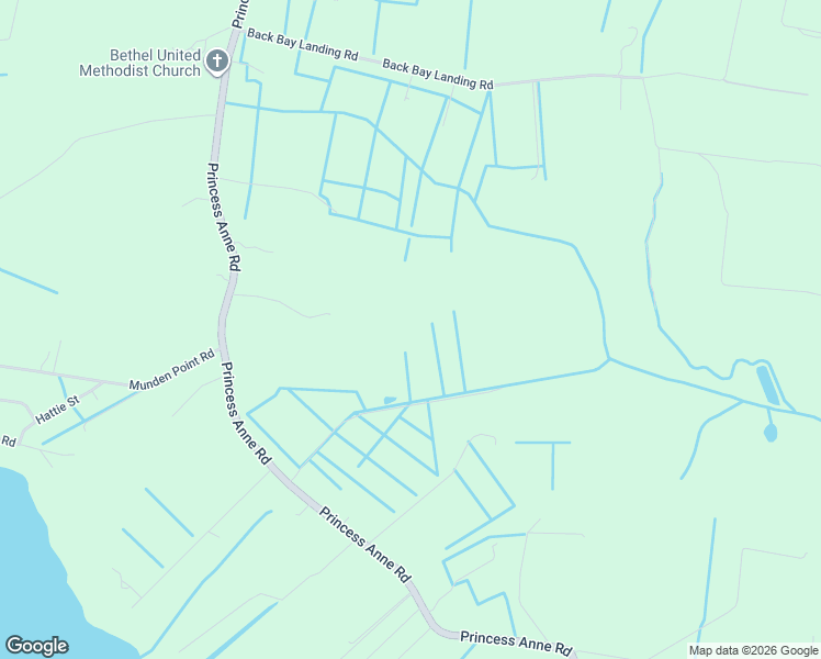 map of restaurants, bars, coffee shops, grocery stores, and more near 416 Princess Anne Road in Virginia Beach