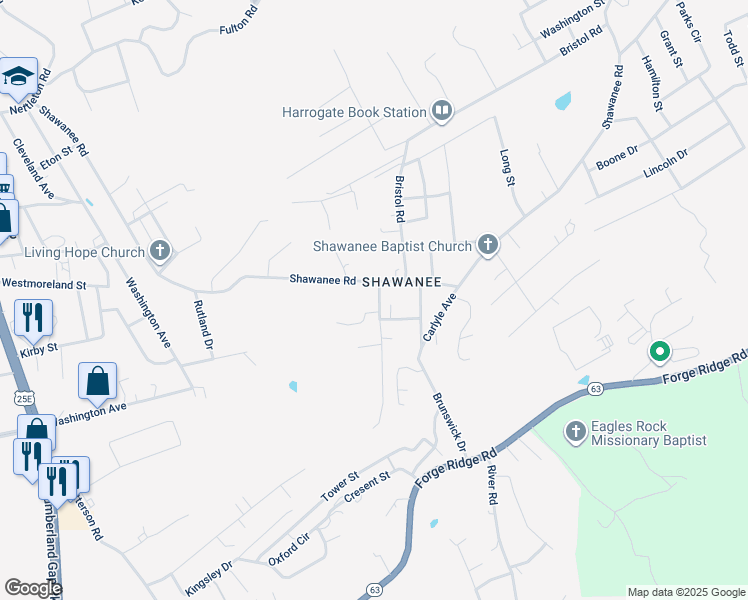 map of restaurants, bars, coffee shops, grocery stores, and more near in Harrogate