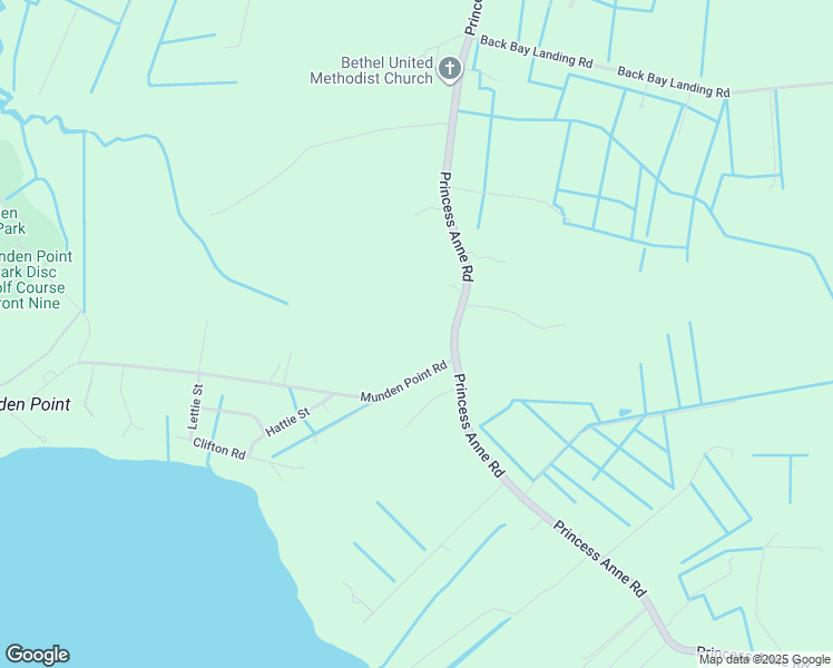 map of restaurants, bars, coffee shops, grocery stores, and more near 1832 Munden Point Road in Virginia Beach