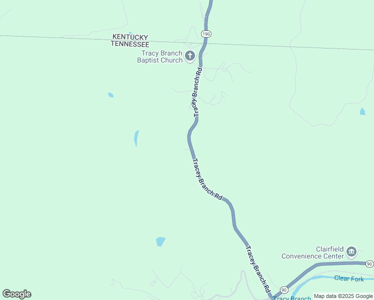 map of restaurants, bars, coffee shops, grocery stores, and more near Poplar Lane in Claiborne County