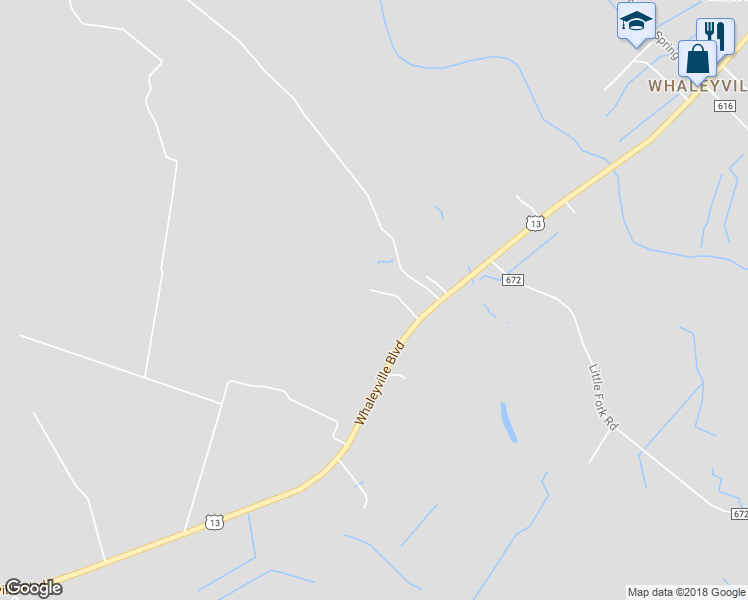 map of restaurants, bars, coffee shops, grocery stores, and more near in Suffolk