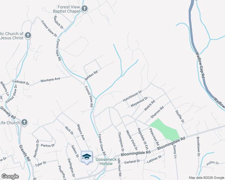 map of restaurants, bars, coffee shops, grocery stores, and more near 1762 Breeding Lane in Kingsport
