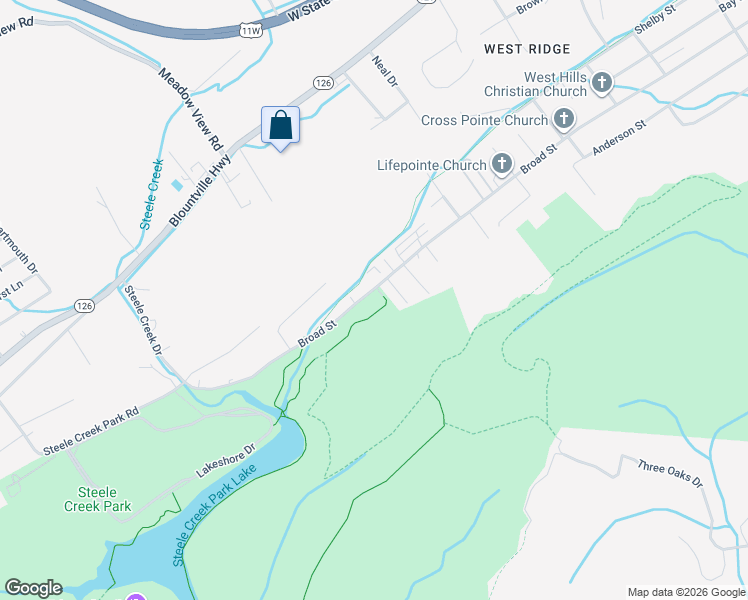 map of restaurants, bars, coffee shops, grocery stores, and more near 2972 Broad Street in Bristol