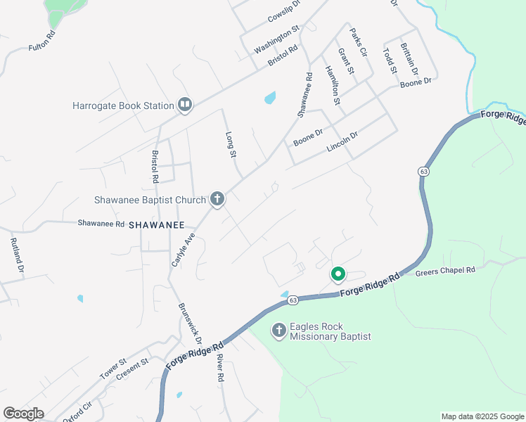 map of restaurants, bars, coffee shops, grocery stores, and more near 607 Meadow Street in Harrogate