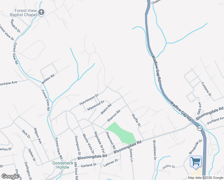map of restaurants, bars, coffee shops, grocery stores, and more near 701 Stuffle Street in Kingsport