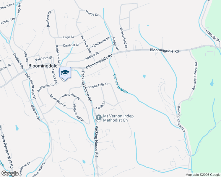 map of restaurants, bars, coffee shops, grocery stores, and more near 3501 Rustic Hills Drive in Kingsport
