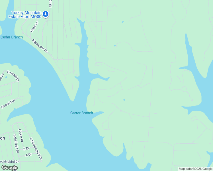 map of restaurants, bars, coffee shops, grocery stores, and more near 24143 Stonehaven Way in Shell Knob