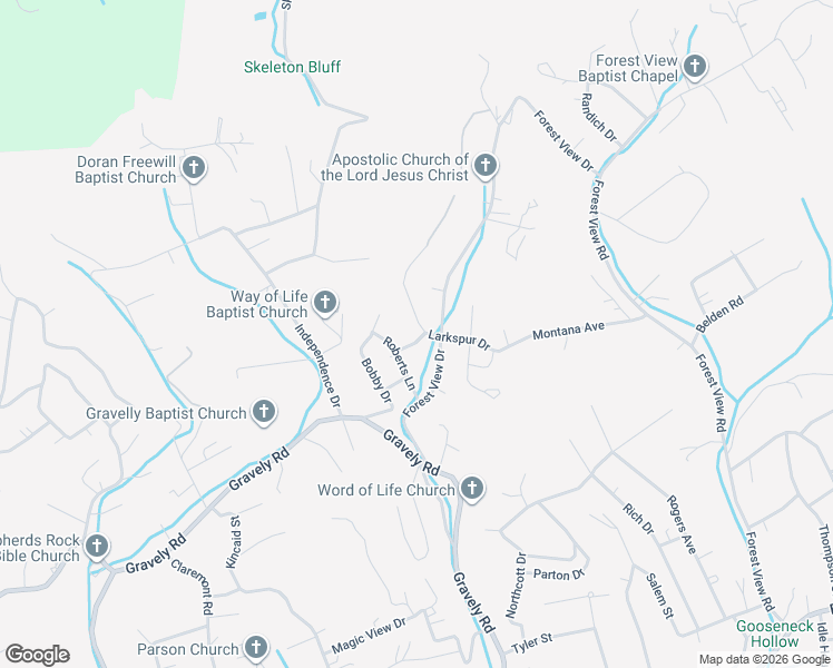 map of restaurants, bars, coffee shops, grocery stores, and more near 505 Commission Drive in Kingsport