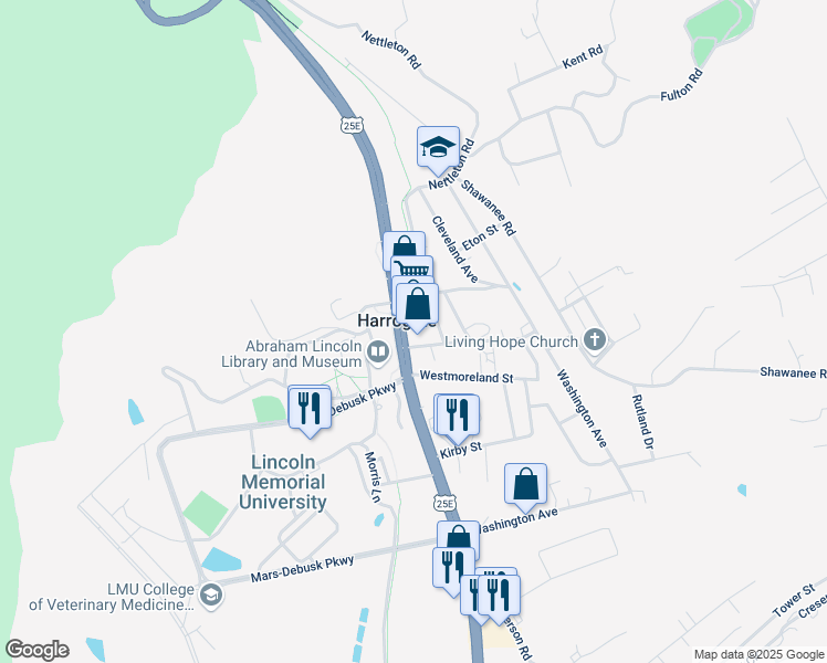 map of restaurants, bars, coffee shops, grocery stores, and more near in Harrogate