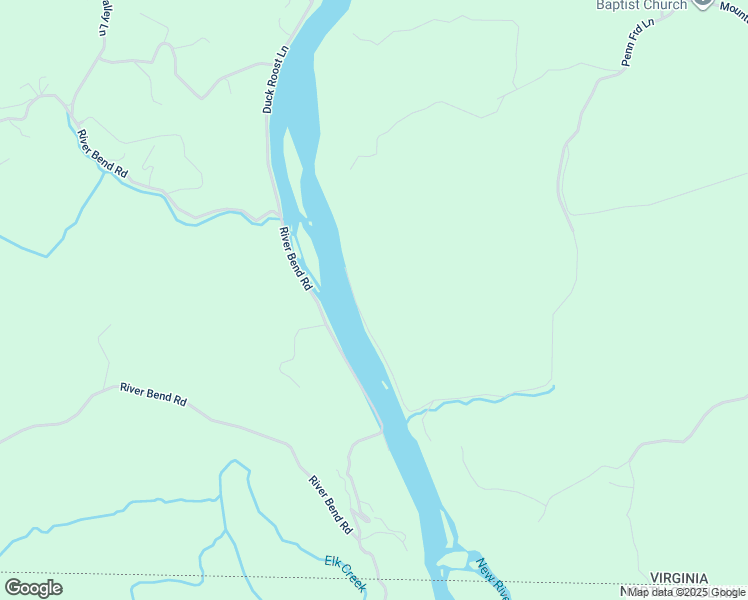 map of restaurants, bars, coffee shops, grocery stores, and more near Penn Ford Lane in Grayson County