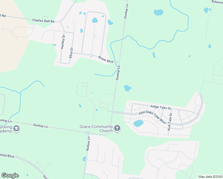 map of restaurants, bars, coffee shops, grocery stores, and more near 2934 Dunlop Lane in Clarksville