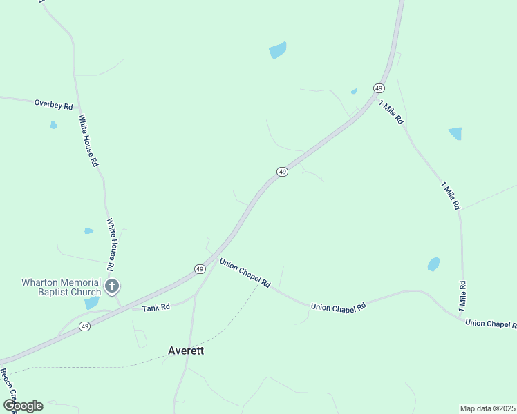 map of restaurants, bars, coffee shops, grocery stores, and more near 5408 Virginia 49 in Buffalo Junction