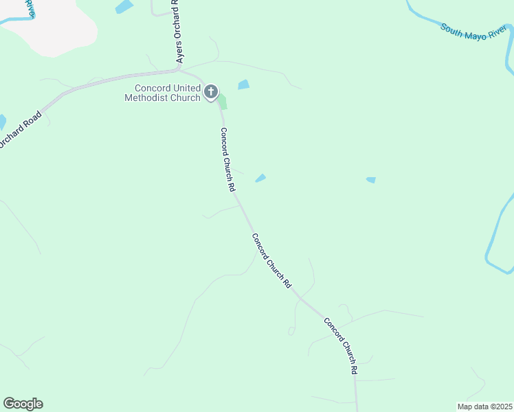 map of restaurants, bars, coffee shops, grocery stores, and more near 1122 Concord Church Road in Stuart